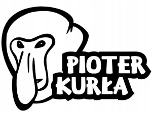 Naklejka Na Auto Nosacz Pioter Kurła 60x42cm