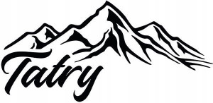 NAKLEJKA Auto Góry TATRY turysta 20x10 motywacyjna