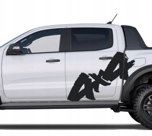 Naklejka Na Auto Jeep 4x4 Off Road 100x41cm Duża