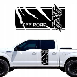 Naklejki Na Bok Samochodu Off Road 44x78cm