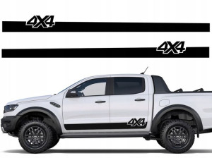 Naklejka Listwa Ozdobna 4x4 Off Road 290x23cm Duża