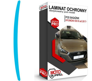 FOLIA OCHRONNA na tylny zderzak HYUNDAI i30 III