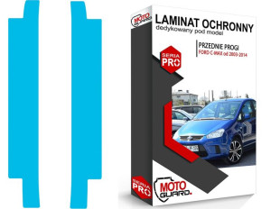 FOLIA OCHRONNA NA PROGI przednie FORD C-MAX I 1