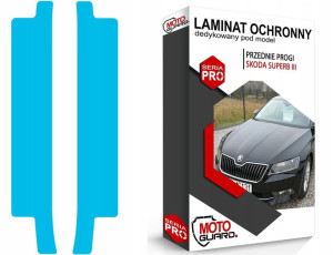 Folia Ochronna Na Progi Przednie Skoda Superb Iii