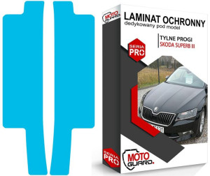 Nakładka Folia Na Progi Tylne Skoda Superb Iii