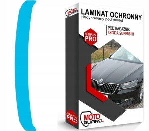 FOLIA OCHRONNA na tylny zderzak SKODA SUPERB III