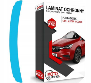 FOLIA OCHRONNA na tylny zderzak OPEL ASTRA K COMBI