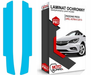 Nakładka Folia Na Progi Przednie Opel Astra K 2015