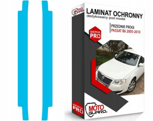 FOLIA OCHRONNA NA PROGI przednie PASSAT B6