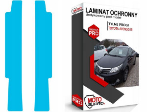Folia Ochronna Na Progi Tylne Toyota Avensis Iii