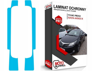 Folia Ochronna Na Progi Tylne Toyota Avensis Iii
