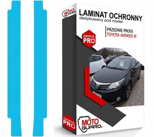 Folia Ochronna Na Progi Przód Toyota Avensis Iii
