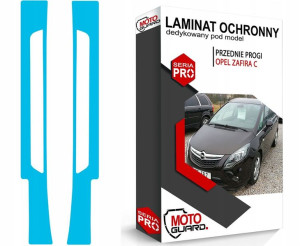 FOLIA OCHRONNA NA PROGI przednie OPEL ZAFIRA C
