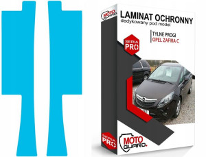 Folia Ochronna Na Progi Tylne Opel Zafira C