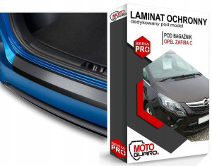 CZARNA FOLIA na tylny zderzak OPEL ZAFIRA C