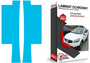 Folia Ochronna Na Progi Tylne Nissan Qashqai I