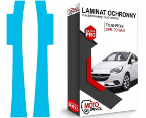 Folia Ochronna Na Progi Tylne Opel Corsa E