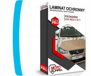 FOLIA OCHRONNA na tylny zderzak SEAT IBIZA V 2017-