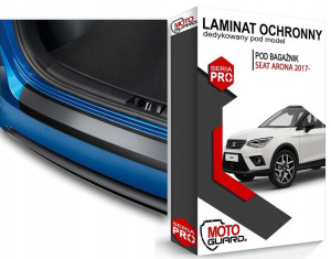 CZARNA FOLIA pod bagażnik do SEAT ARONA 2017-