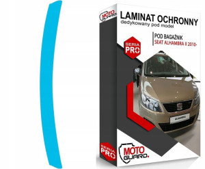 FOLIA OCHRONNA na tylny zderzak SEAT ALHAMBRA II