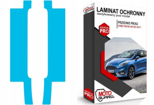 Folia Ochronna Na Progi Przód Ford Fiesta Viii 8