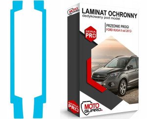 FOLIA OCHRONNA NA PROGI przednie FORD KUGA II 2