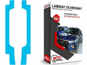 Folia Ochronna Na Progi Przód Hyundai Santa Fe Iv