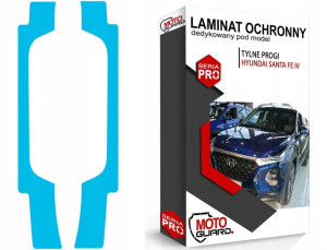 Folia Ochronna Na Progi Tył Hyundai Santa Fe Iv 4