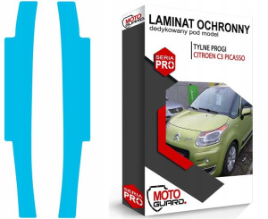 Folia Ochronna Na Progi Tylne Citroen C3 Picasso