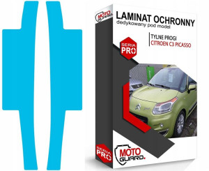 Folia Ochronna Na Progi Tylne Citroen C3 Picasso
