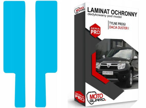 Folia Ochronna Na Progi Tylne Dacia Duster I 1