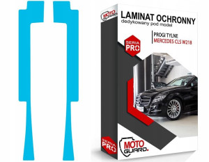 Folia Ochronna Na Progi Tylne Mercedes Cls W218