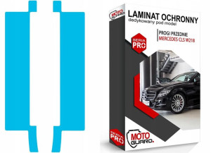 Folia Ochronna Na Progi Przód Mercedes Cls W218