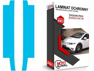 Folia Ochronna Na Progi Przód Honda Civic Viii 8