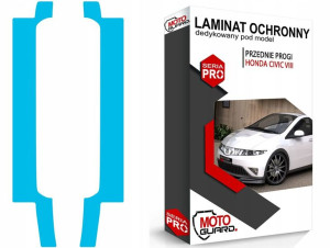 Folia Ochronna Na Progi Przód Honda Civic Viii 8