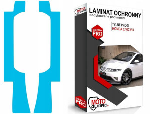 Folia Ochronna Na Progi Tylne Honda Civic Viii 8