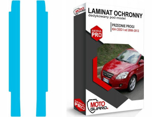 Folia Ochronna Na Progi Przód Kia Ceed I 1