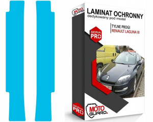Folia Ochronna Na Progi Tylne Renault Laguna Iii 3