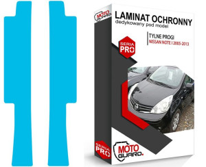 Folia Ochronna Na Progi Tylne Nissan Note I 1