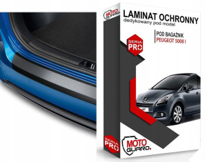 Czarna Folia Pod Bagażnik Peugeot 5008 I 1
