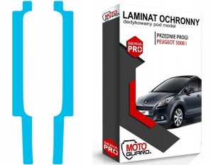 Folia Ochronna Na Progi Przód Peugeot 5008 I 1