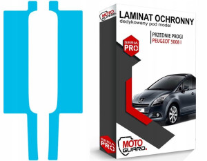 Folia Ochronna Na Progi Przód Peugeot 5008 I 1