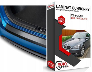 CZARNA FOLIA pod bagażnik BMW SERIA 5 E60