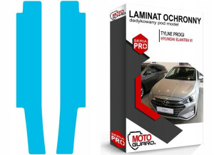 Folia Ochronna Na Progi Tył Hyundai Elantra Vi 6