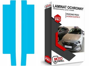 Folia Ochronna Na Progi Przód Hyundai Elantra Vi 6