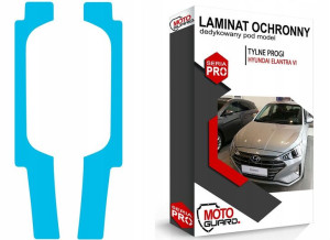 Folia Ochronna Na Progi Tylne Hyundai Elantra Vi 6