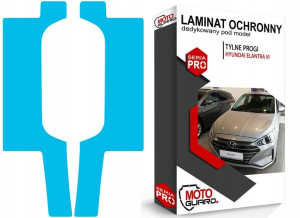 Folia Ochronna Na Progi Tylne Hyundai Elantra Vi 6