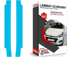 Folia Ochronna Na Progi Przednie Hyundai I20 Ii 2