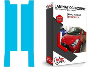 FOLIA OCHRONNA NA PROGI przednie HYUNDAI IX20