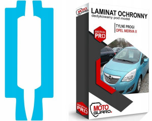 Folia Ochronna Na Progi Tylne Opel Meriva Ii 2